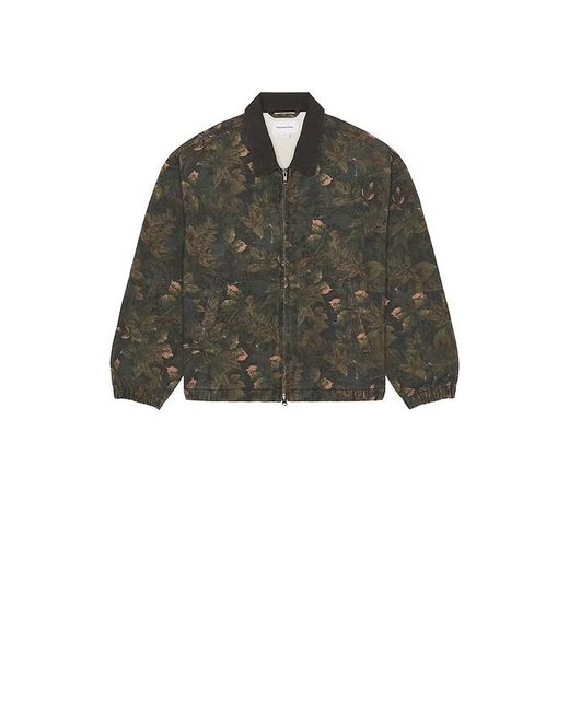 Thisisneverthat Black Denim Blouson Jacket for men