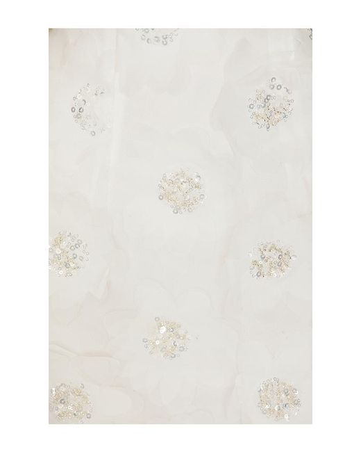 Elliatt White Cherry Blossom Mini Dress