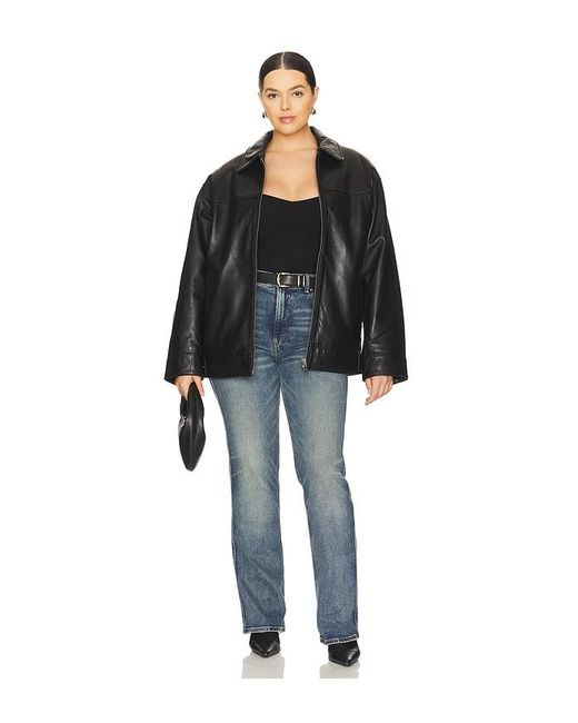 GOOD AMERICAN Blue Good Standard Bootcut Jeans