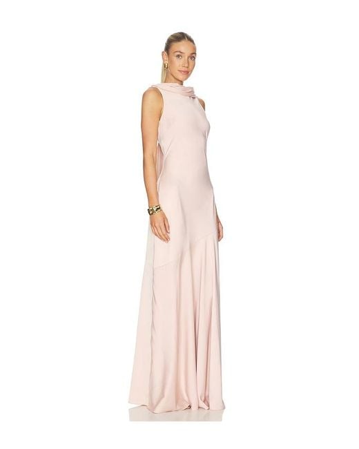 Lovers + Friends Natural Sydney Gown