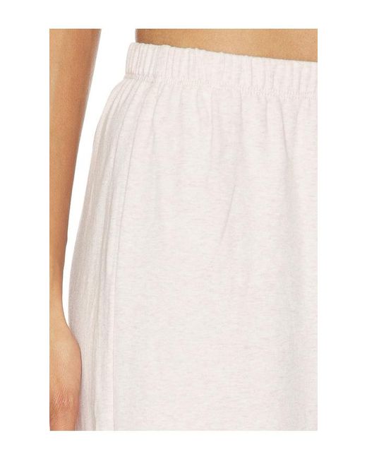 Leset White Nando Lounge Pant