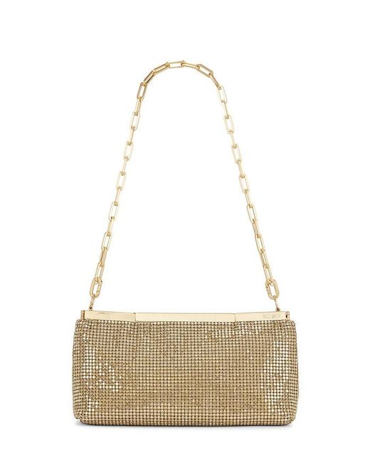 Cult Gaia White Felice Clutch
