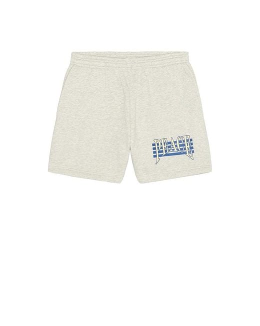 Museum of Peace & Quiet White Seventies Sweatshorts for men