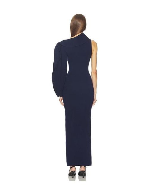 SRG Blue Himani Compact Knit Dress