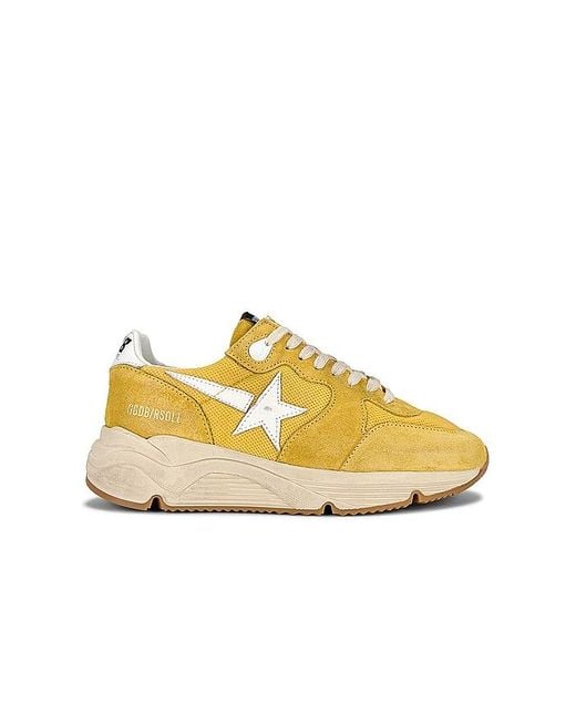 Golden Goose Deluxe Brand Yellow Running Sneaker