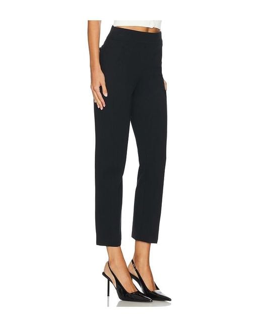 Spanx Black Smooth Perfectfit Ponte Petite Slim Straight Pant