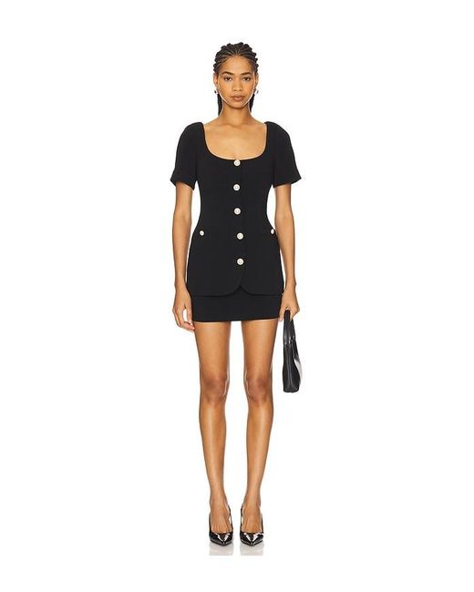 Lovers + Friends Black Clifton Mini Dress