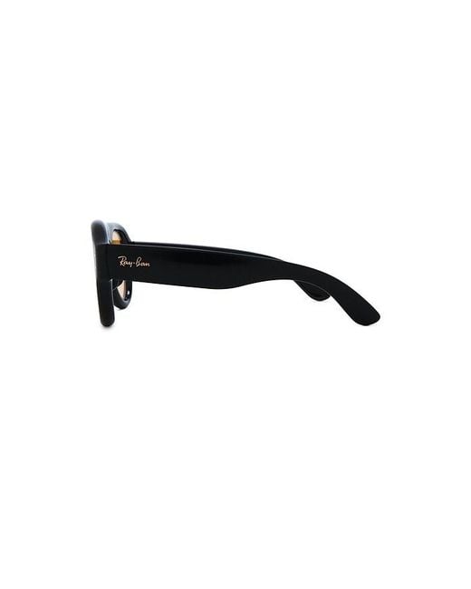Ray-Ban Black Pilot Sunglasses for men