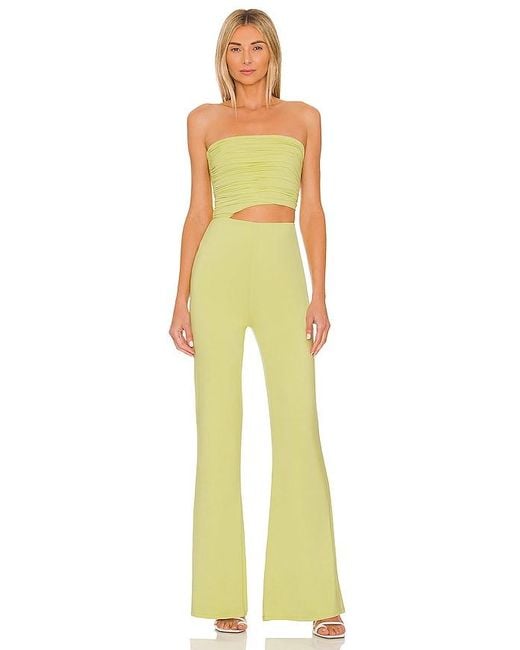 House of Harlow 1960 Yellow X Revolve Sosa Jumpsuit