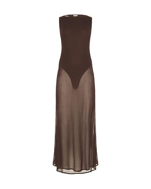 SRG Brown Evan Maxi Dress