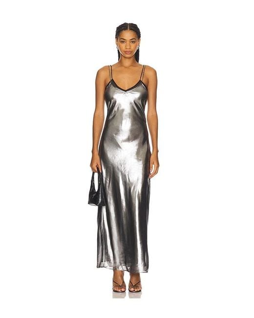 Tyler McGillivary White Estelle Slip Dress