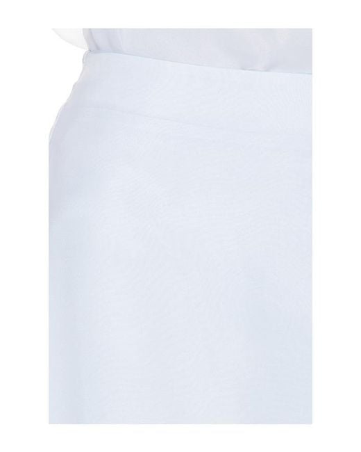 Jonathan Simkhai White Dana Midi Skirt