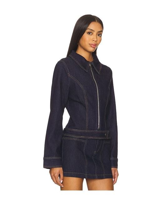 Madison The Label Blue Anja Jacket