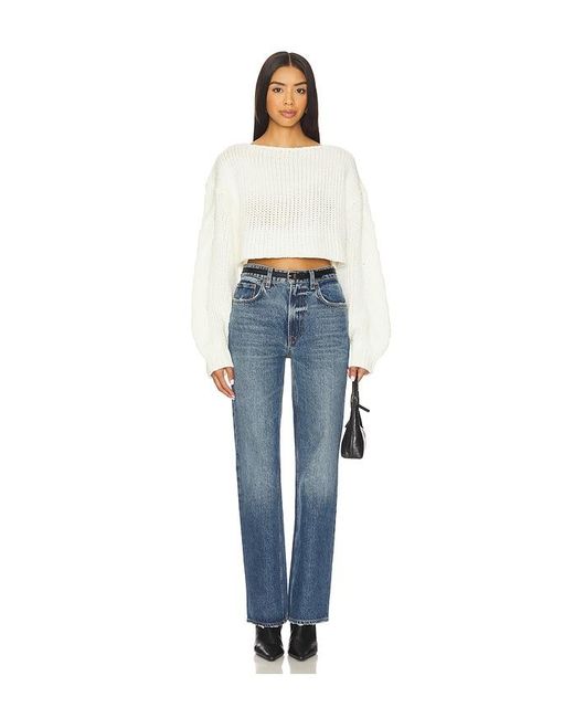 MORE TO COME Blue Landrie Sweater