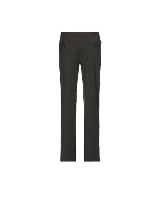 Theory Black Motion Wool Curtis Pant for men