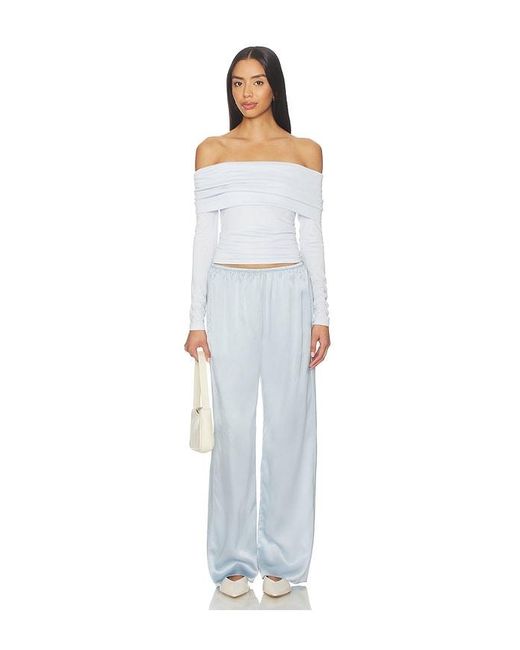 Astr White Margie Top