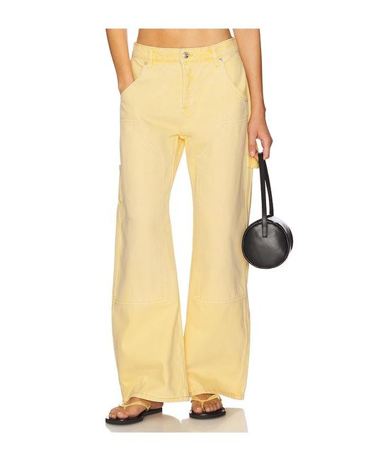EB DENIM Yellow Enzo Double Knee Carpenter Jeans