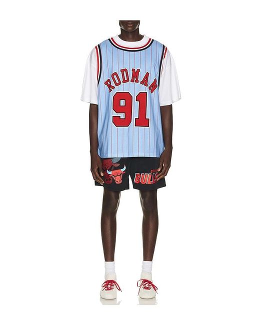 Mitchell & Ness Black Nba Chicago Bulls Best for men
