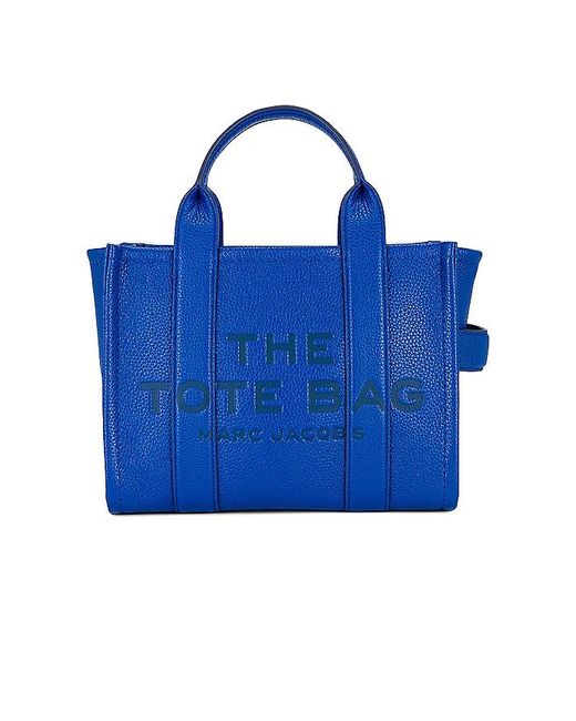 Marc Jacobs Blue The Leather Small Tote Bag