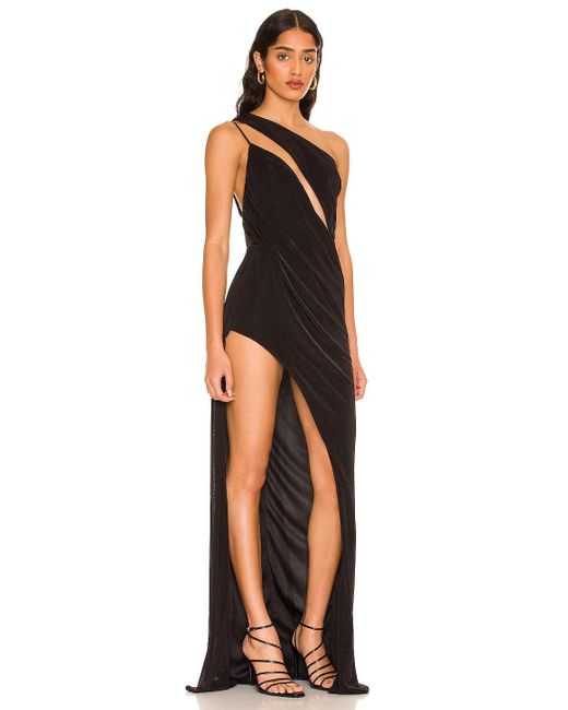 Katie May Synthetic X Revolve A Cut Above Gown in Black | Lyst