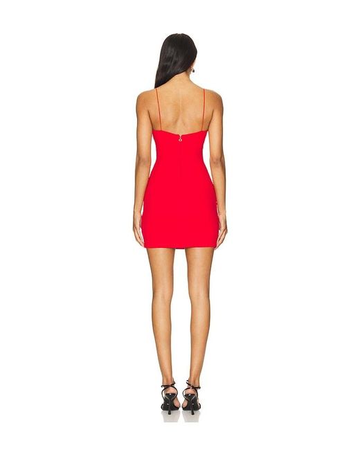 Nookie Red Affinity Mini Dress