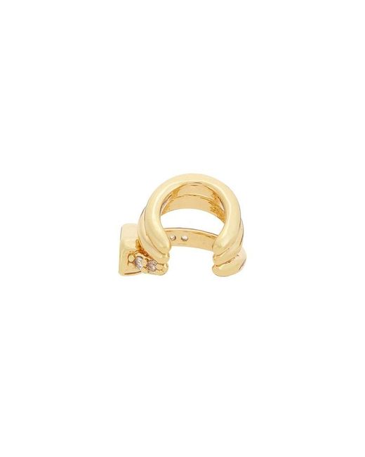 Ettika White Cluster Ear Cuff