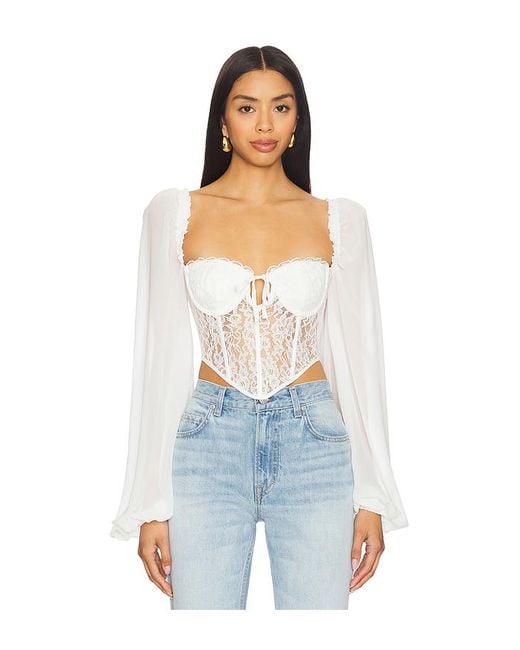 MAJORELLE Derrion トップ White