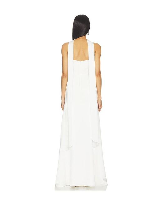 Elliatt White Noralyn Strapless Gown