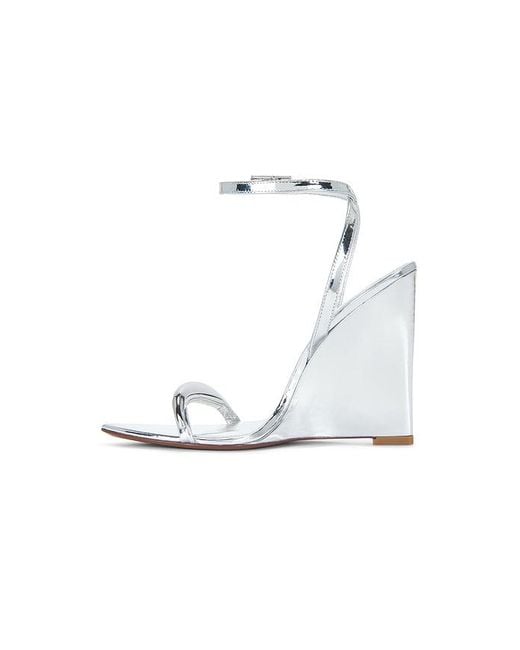 retroféte White Nola Wedge Sandal