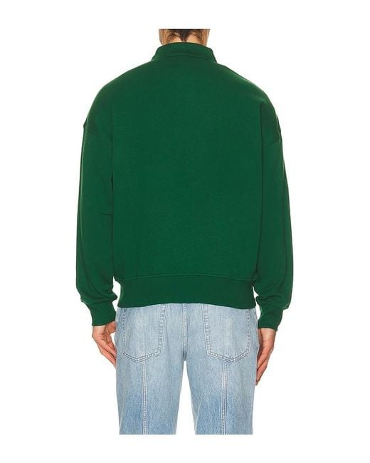 Polo Ralph Lauren Green Fleece New York Graphic Polo for men