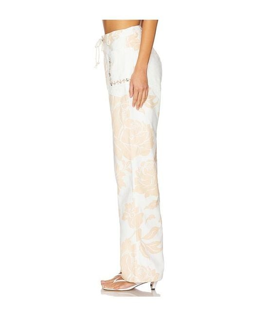 Agua Bendita White X Revolve Veronik Pants
