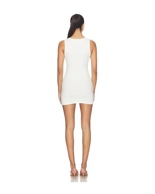 MORE TO COME White Kalli Mini Dress