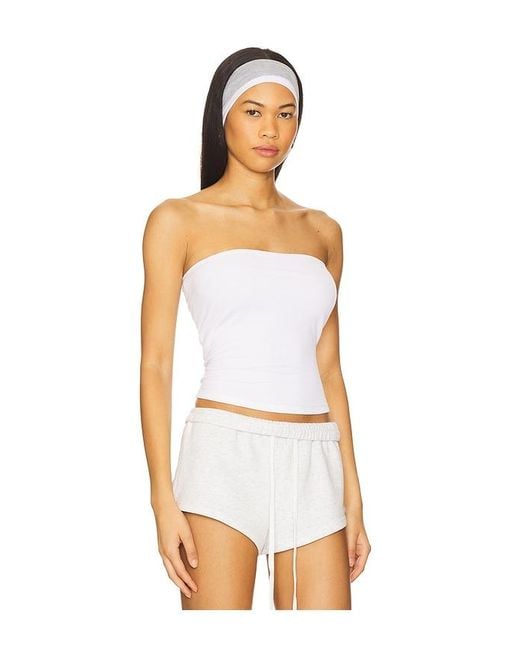 Michael Lauren White Oli Tube Top