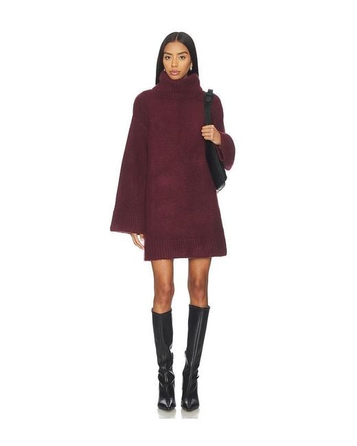 SNDY'S Red Winnie Mini Dress