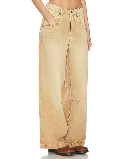 Jaded London Natural Colossus Baggy Jeans