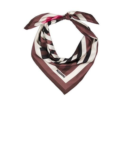 Missoni Black Foulard Scarf