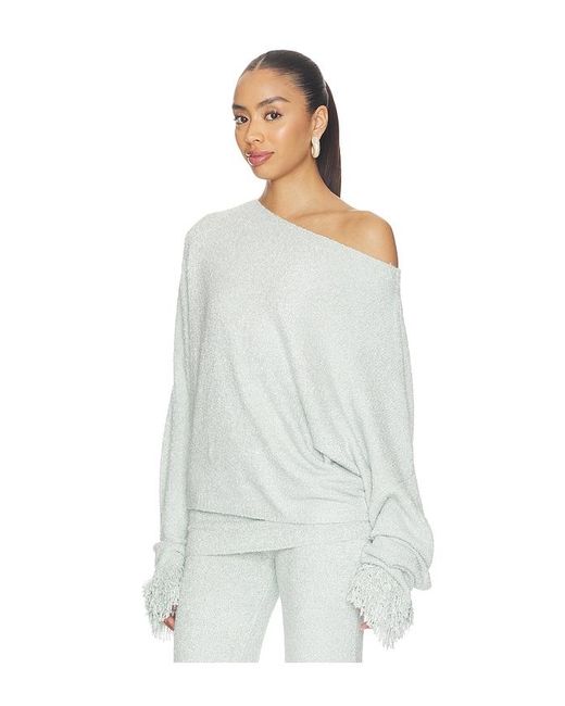 AYA MUSE White Azula Top
