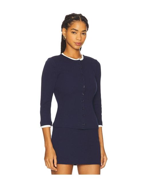 Lovers + Friends Blue Stella Cardigan