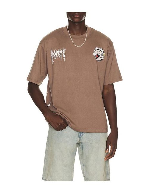 Reason Blue Popeye Tee for men