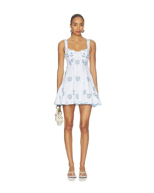Charo Ruiz White Arissa Short Dress