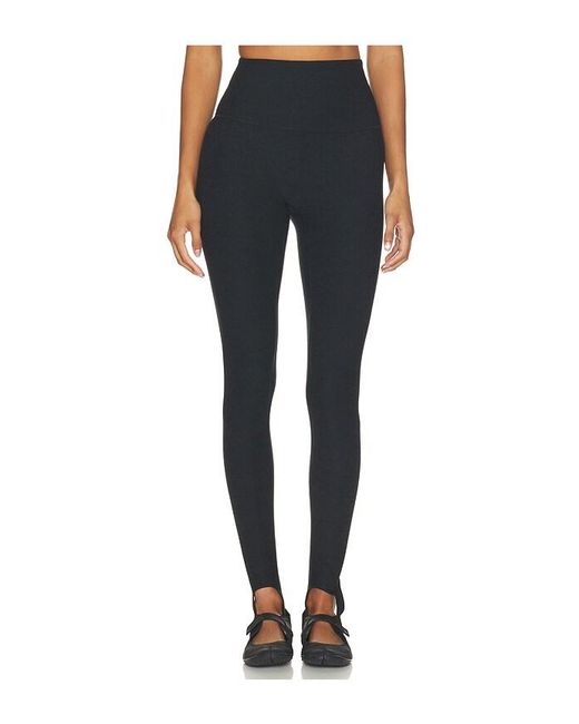 Beyond Yoga Blue Spacedye Stirrup High Waisted Legging