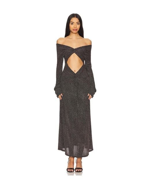 Beaufille Black Crosby Dress