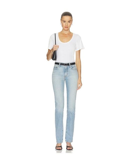 ÉTERNE Blue Chloe Straight Jean