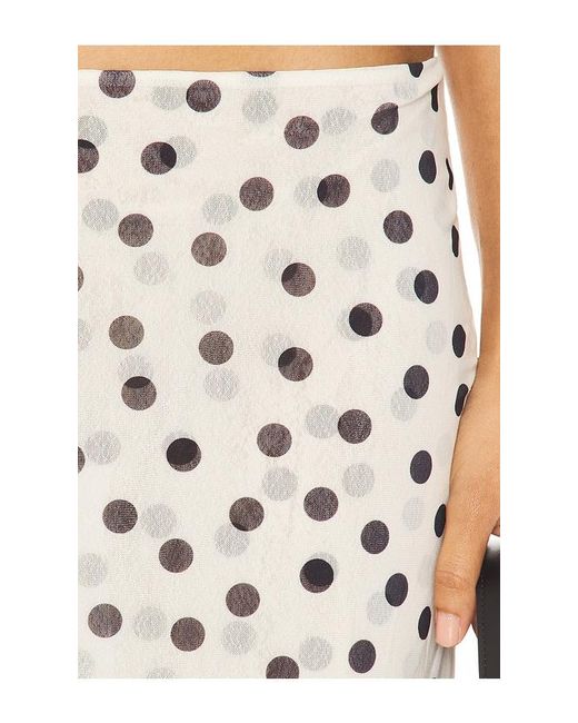 LPA White Carla Skirt