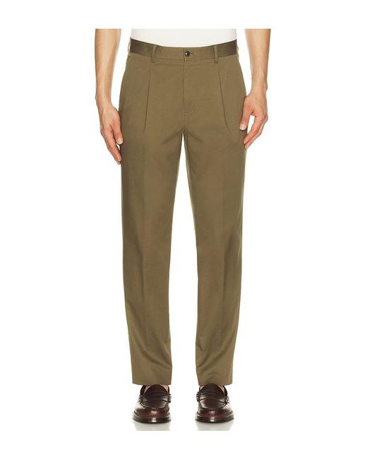 Barbour Green Bellamy Cotton Trouser for men