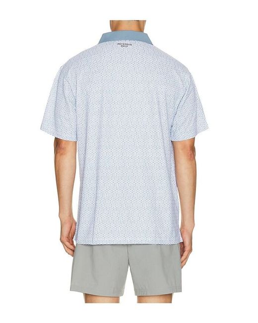 Devereux Golf White The Nomad Polo for men