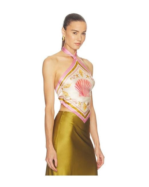 retroféte Multicolor Jamie Top