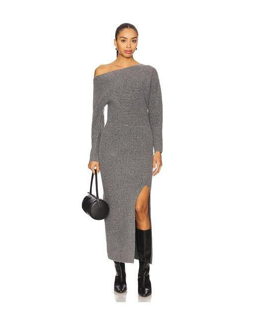 Line & Dot Women's Gray Alta Sweater Dress Line & Dot Women's Gray Alta Sweater Dress
