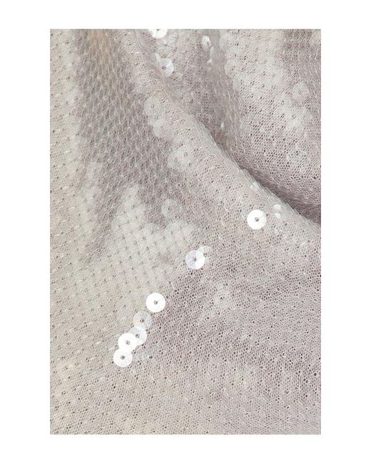 retroféte Multicolor Pyna Sequin Top