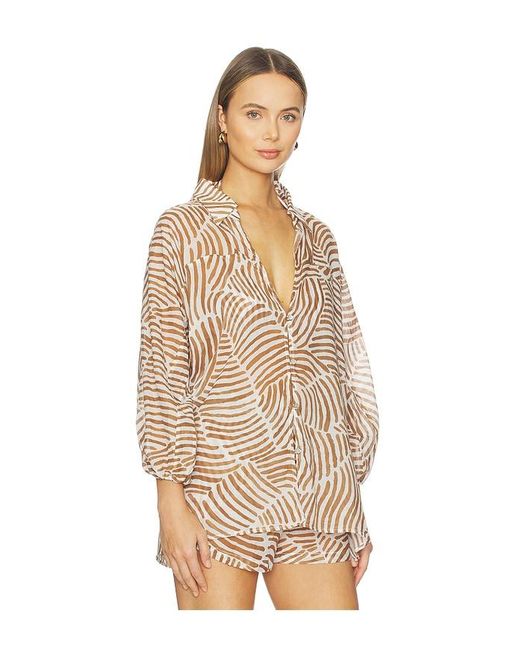 ViX Natural Moana Short Cover Up